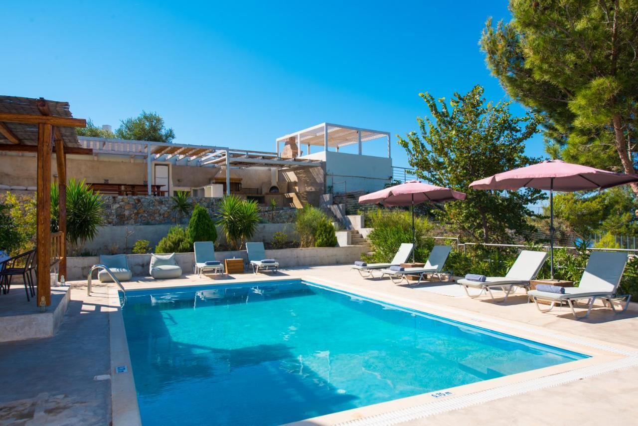Villa Endless Blue Kalamitsi  Bagian luar foto
