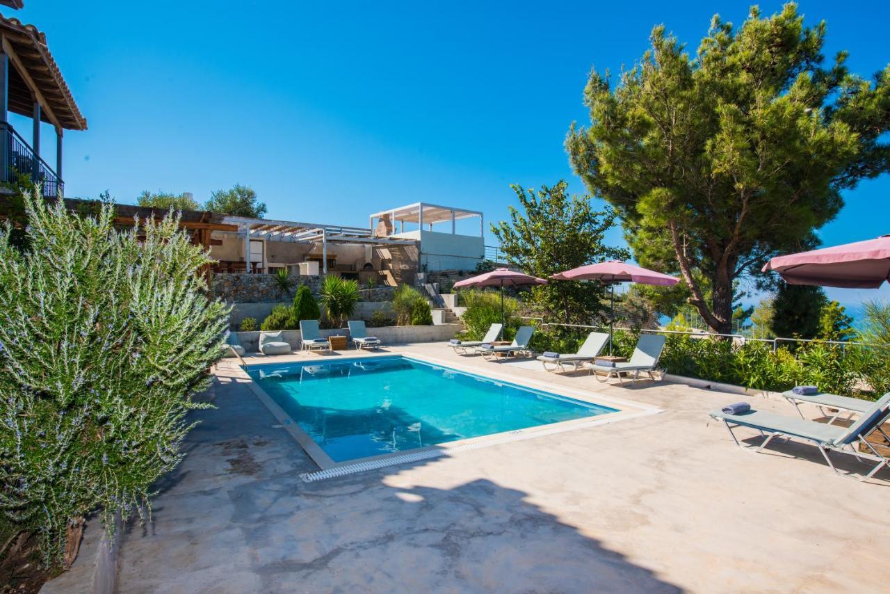 Villa Endless Blue Kalamitsi  Bagian luar foto